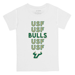 South Florida Bulls Stacked Kid's Tee Shirt