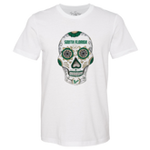 South Florida Bulls Sugar Skull Unisex Tee Shirt