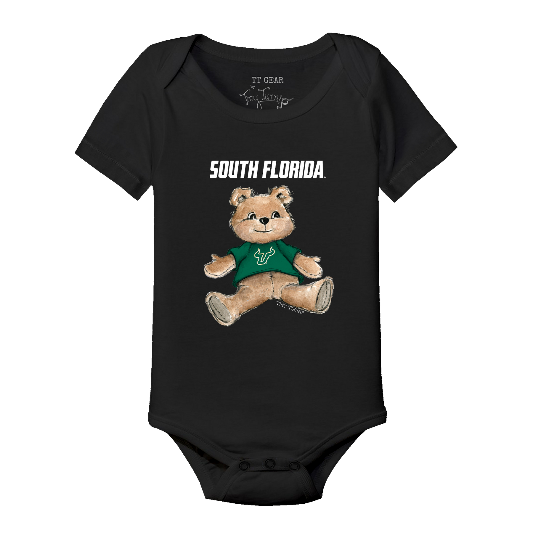 South Florida Bulls Teddy Short Sleeve Snapper