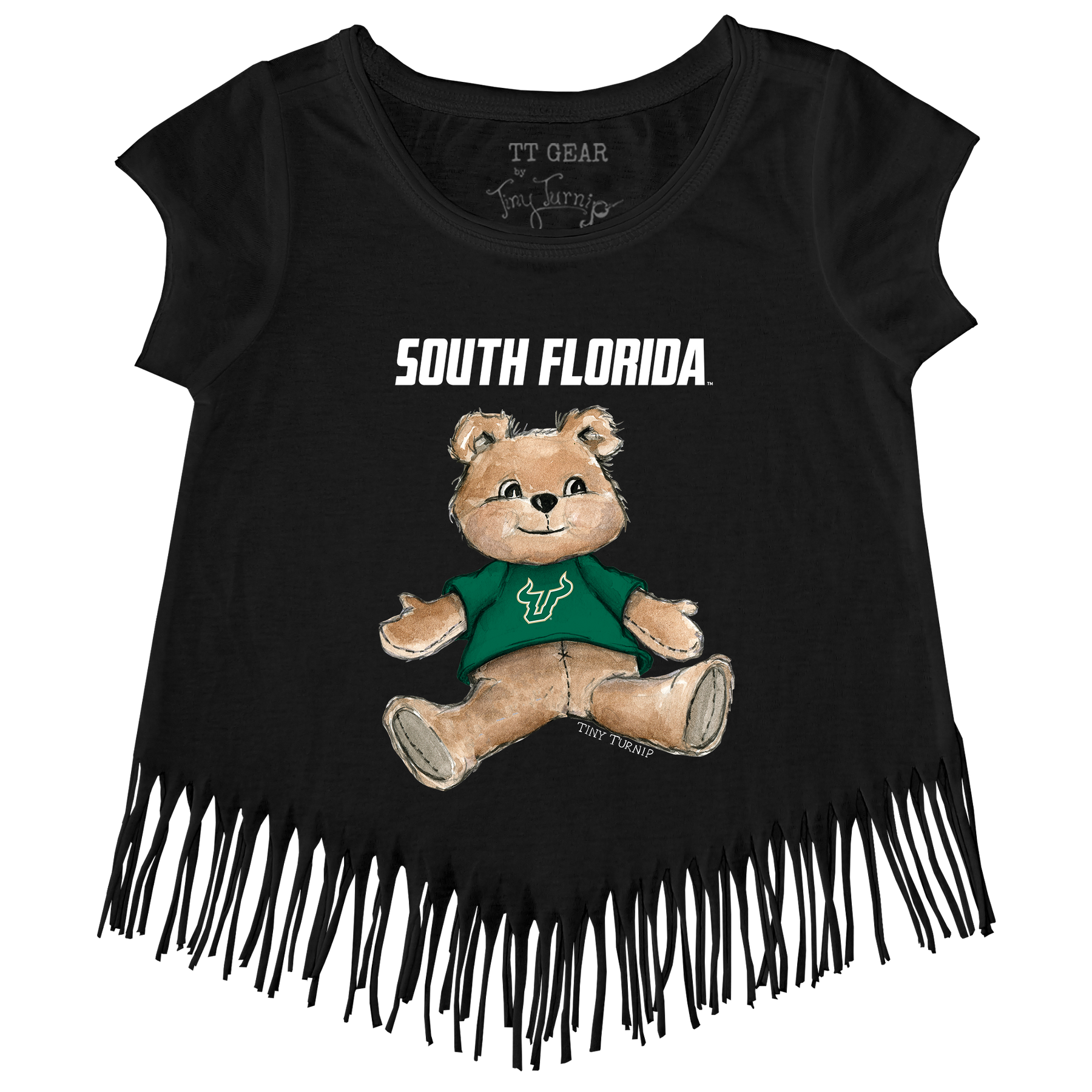 South Florida Bulls Teddy Fringe Tee