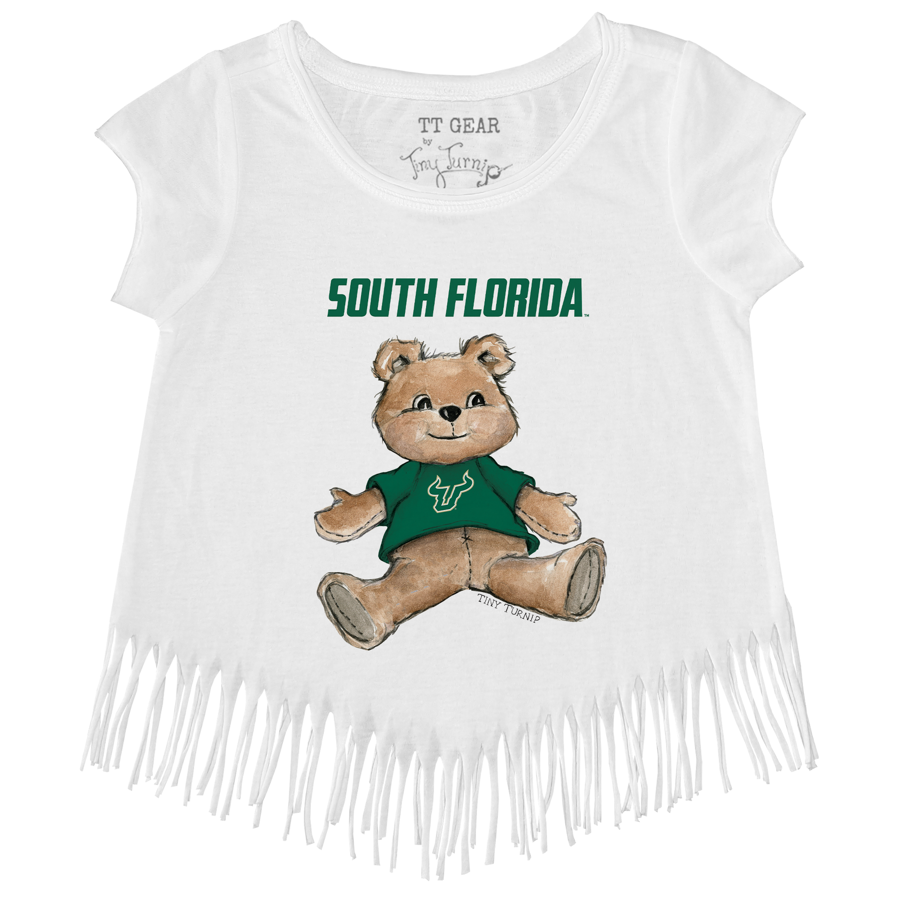 South Florida Bulls Teddy Fringe Tee
