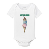 South Florida Bulls Triple Scoop Short Sleeve Snapper