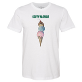 South Florida Bulls Triple Scoop Unisex Tee Shirt