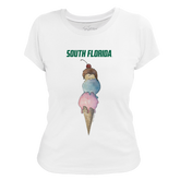 South Florida Bulls Triple Scoop Women's Tee Shirt