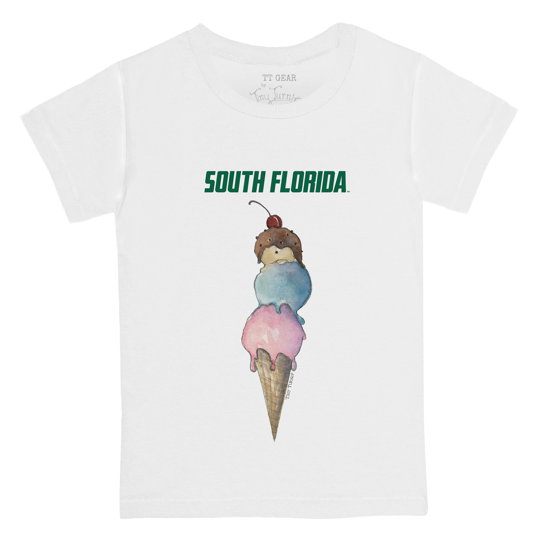 South Florida Bulls Triple Scoop Kid's Tee Shirt