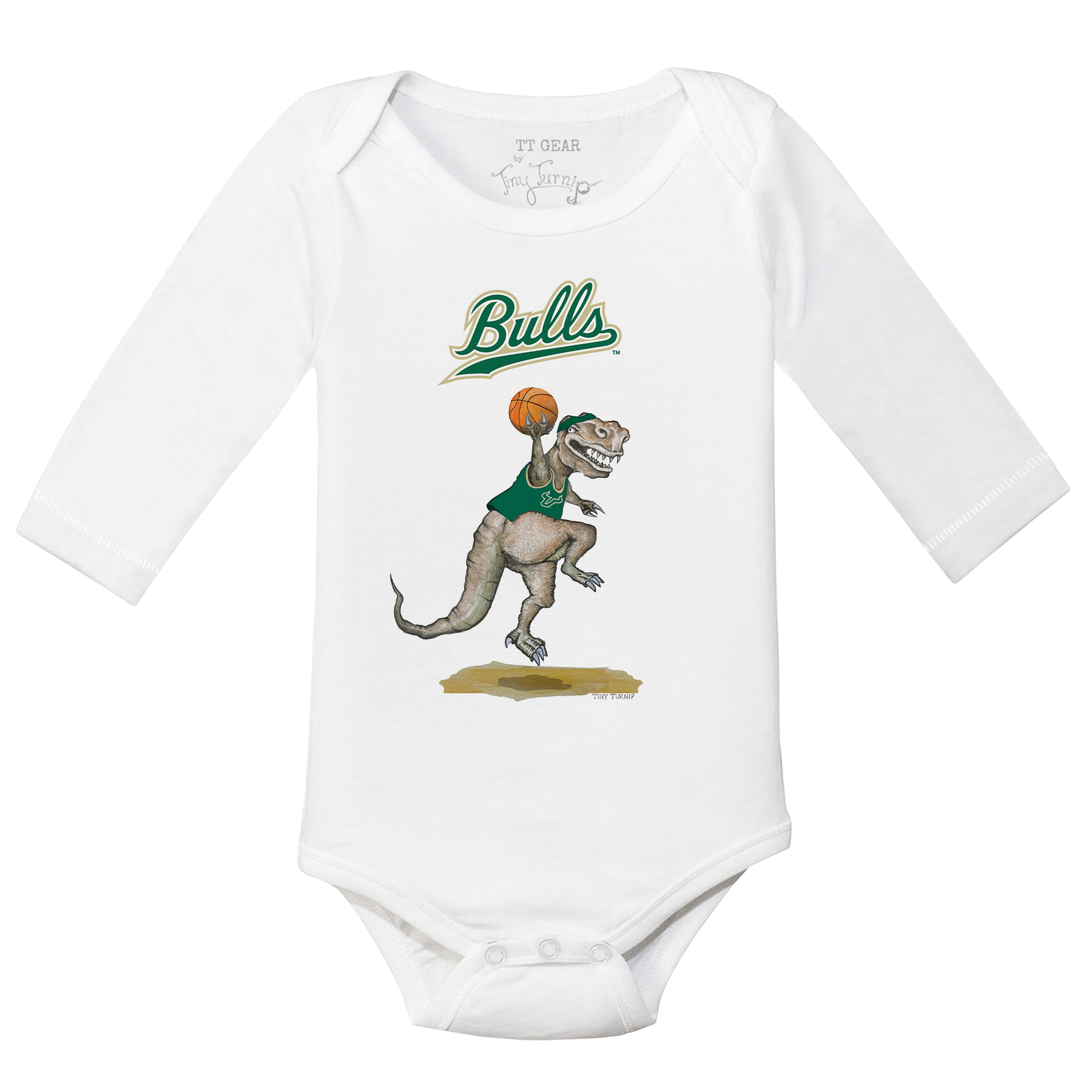 South Florida Bulls TT Rex Long-Sleeve Snapper