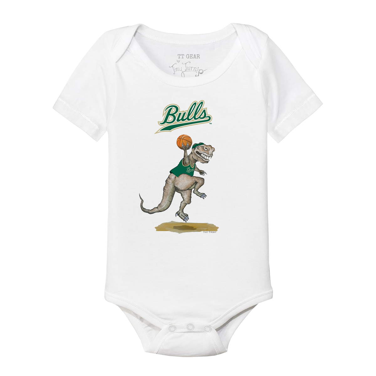 South Florida Bulls TT Rex Short Sleeve Snapper