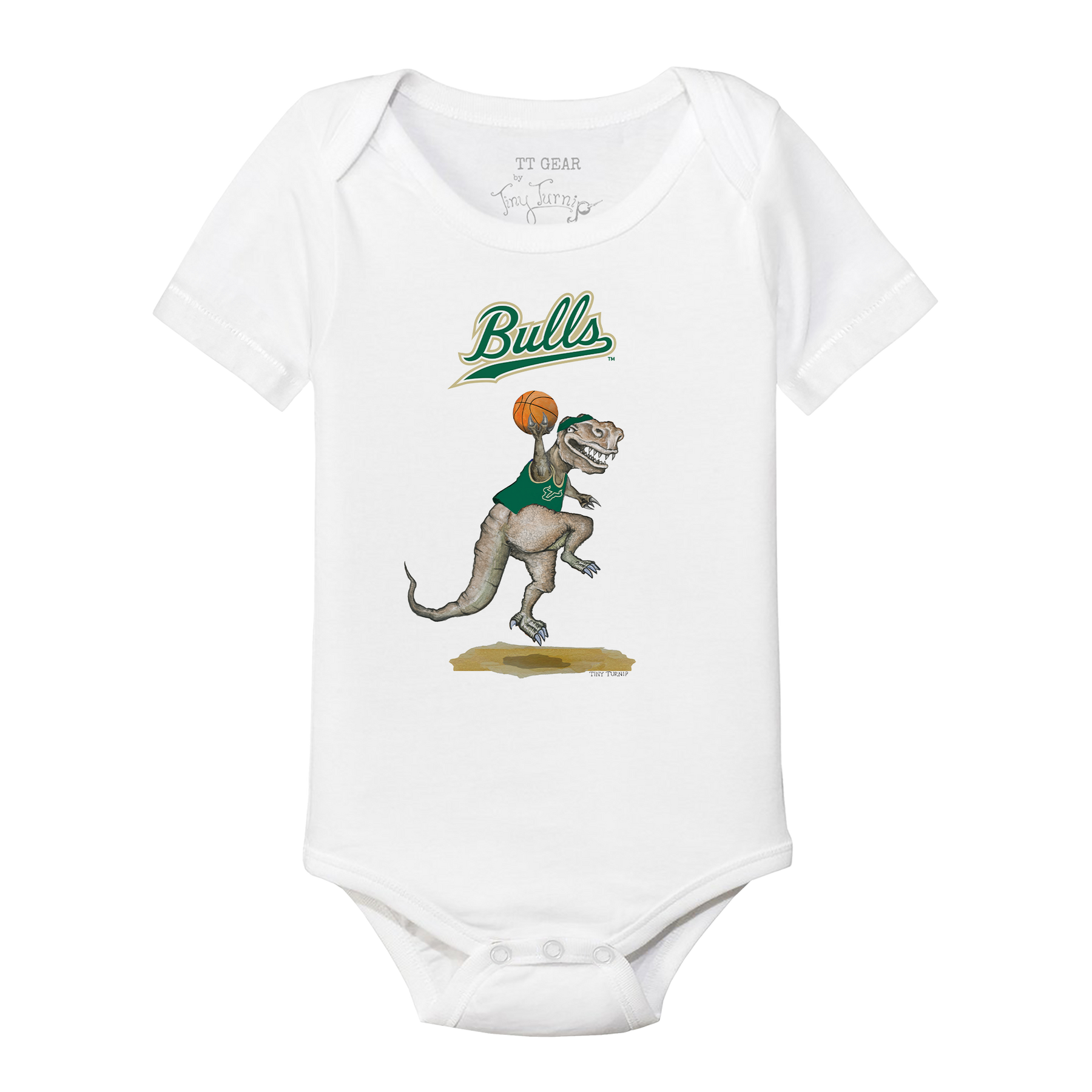 South Florida Bulls TT Rex Short Sleeve Snapper