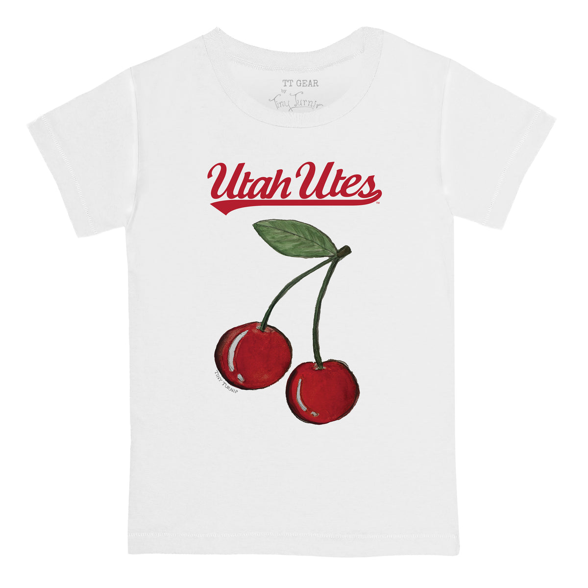 Utah Utes Cherries Tee Shirt