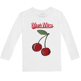 Utah Utes Cherries Long-Sleeve Tee Shirt