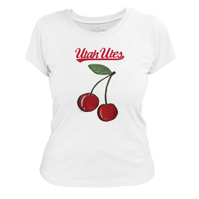 Utah Utes Cherries Tee Shirt