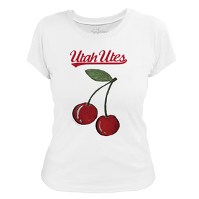 Utah Utes Cherry Tee Shirt