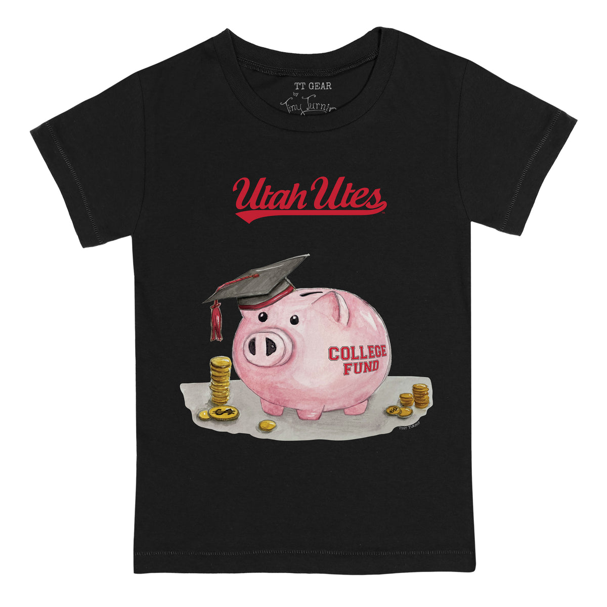 Utah Utes Piggy Tee Shirt