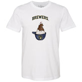 Milwaukee Brewers Sundae Helmet Unisex Tee Shirt