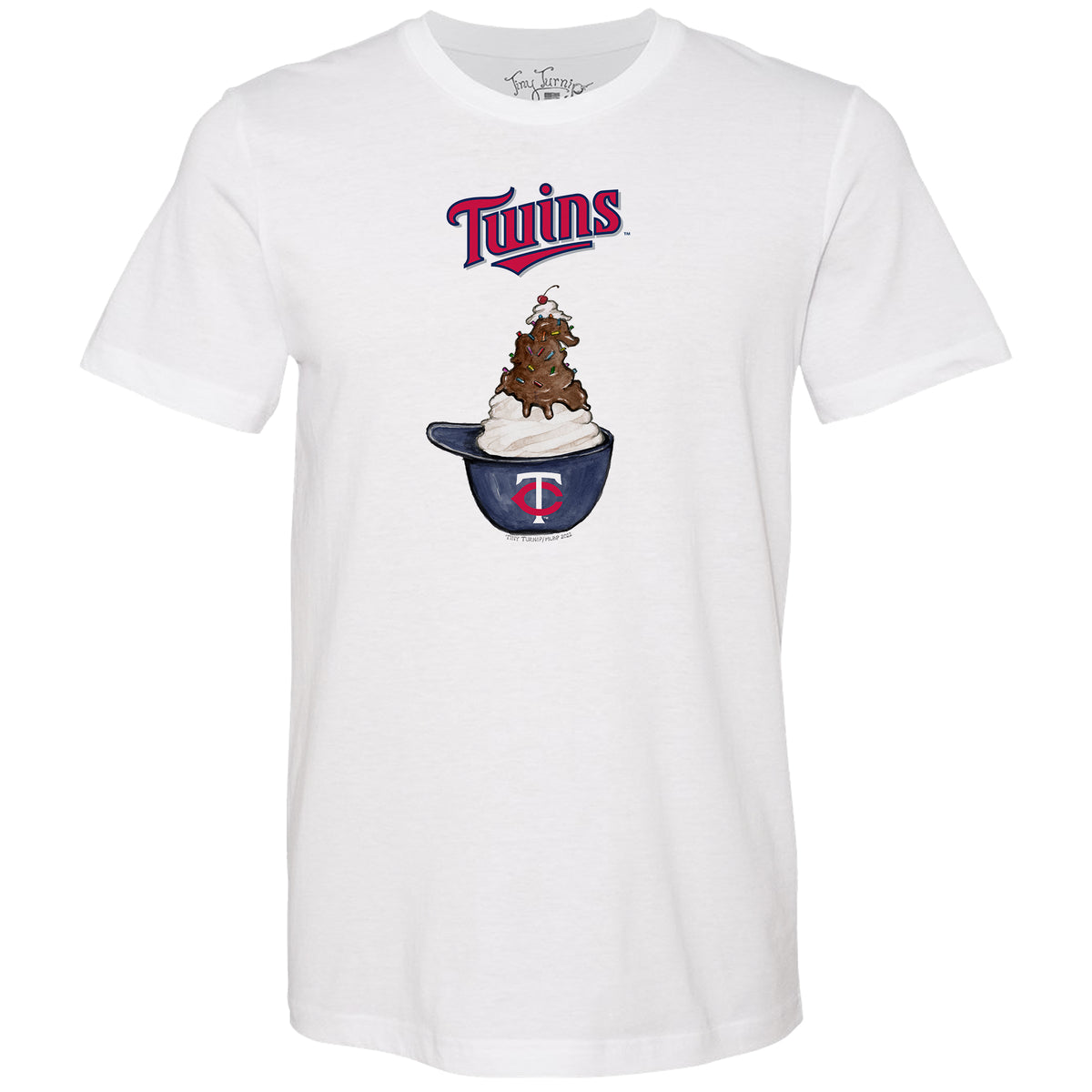 Minnesota Twins Sundae Helmet Unisex Tee Shirt