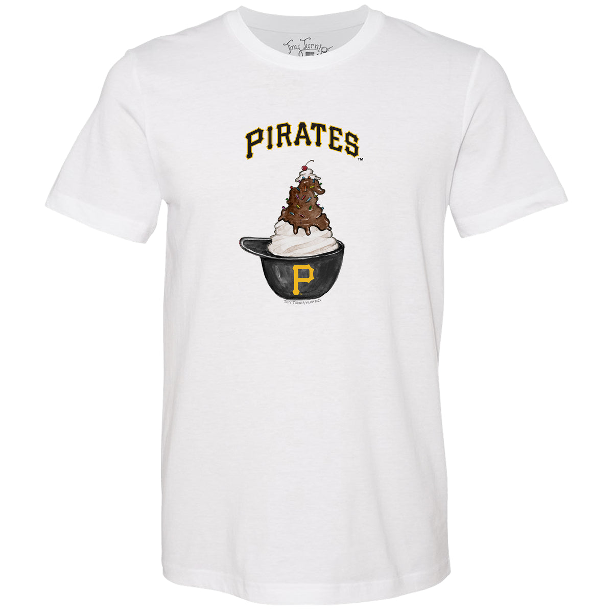 Pittsburgh Pirates Sundae Helmet Unisex Tee Shirt