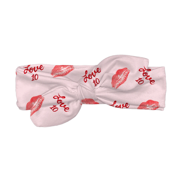 VIP Football: Lipstick w/ Name, Number - Headband