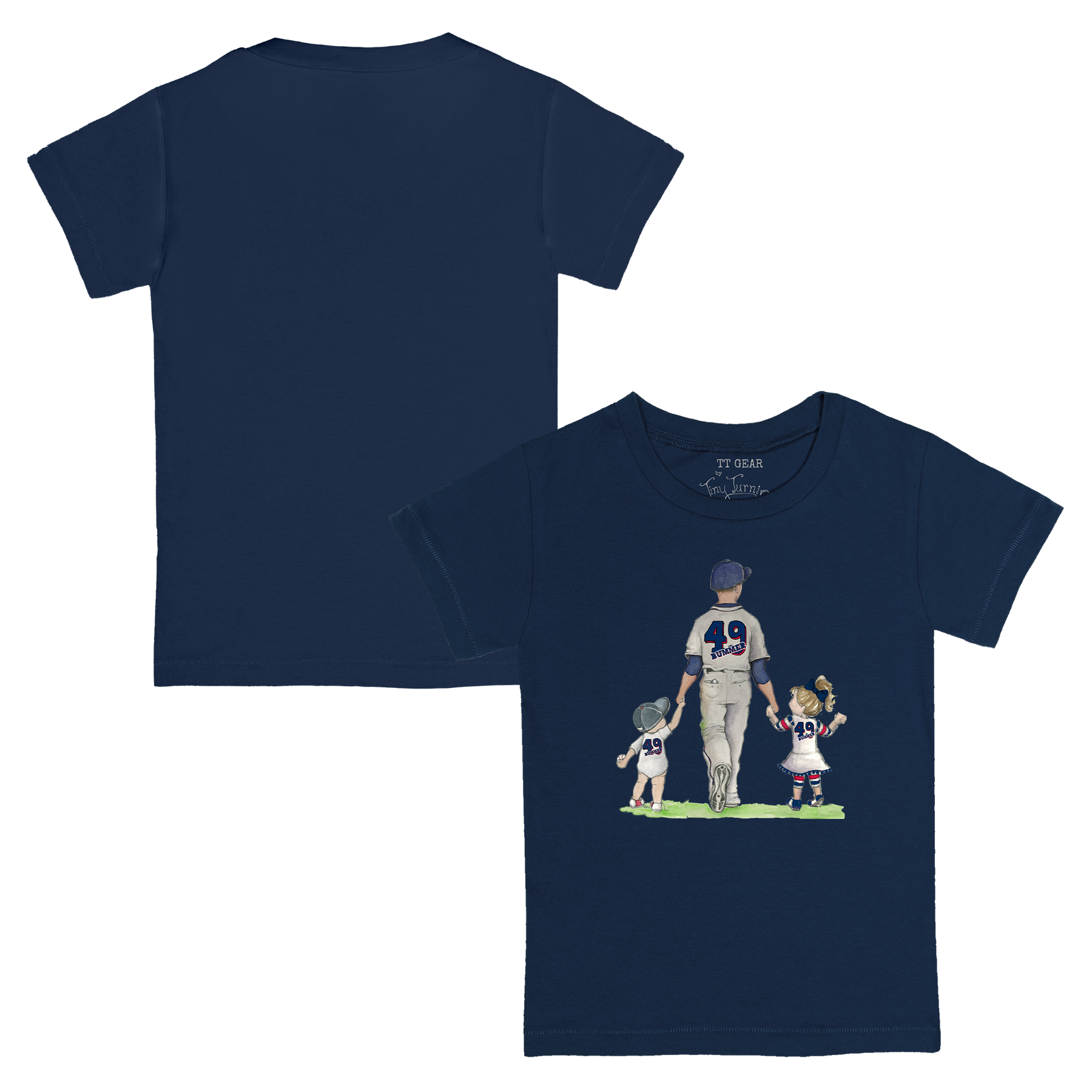 VIP MLB Walking Dad - Kid's Tee Shirt - Tiny Turnip