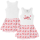 VIP MLB MLB Lipstick w/ Name. Number - Tank Swing Dress - Tiny Turnip
