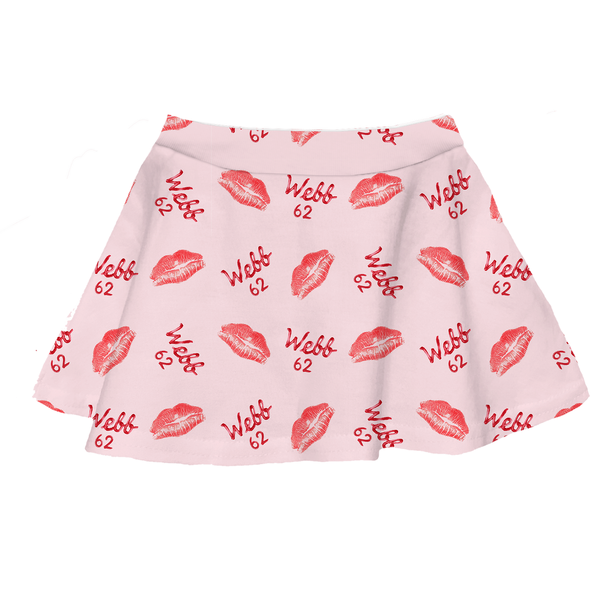 Lipstick w/ Name. Number - Skirt - Tiny Turnip