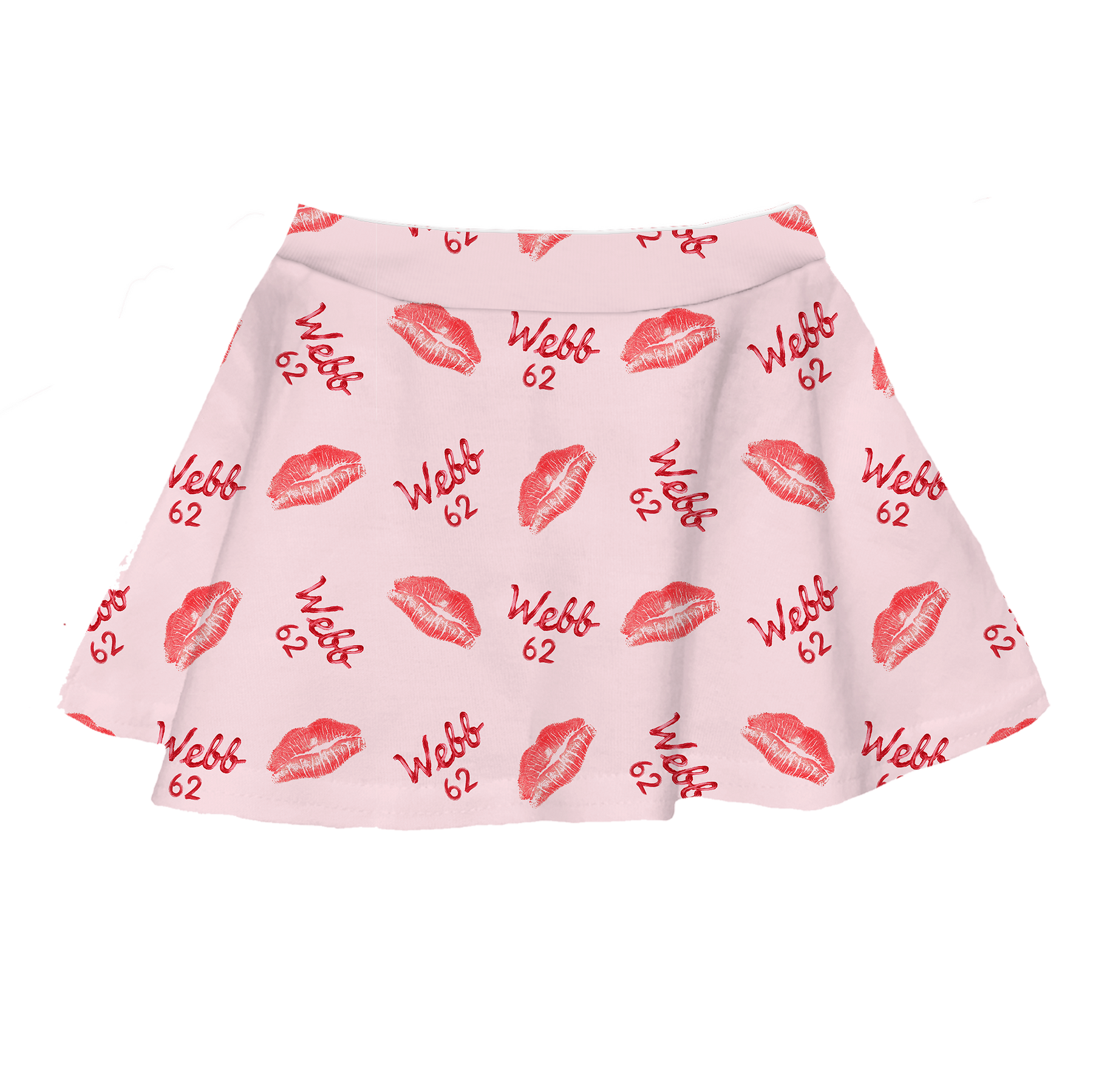 Lipstick w/ Name. Number - Skirt - Tiny Turnip