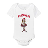 Wisconsin Badgers Babes Short Sleeve Snapper