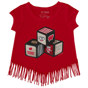 Wisconsin Badgers Blocks Fringe Tee