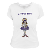 Washington Huskies Babes Women's Tee Shirt