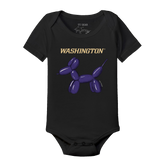 Washington Huskies Balloon Dog Short Sleeve Snapper