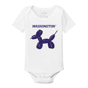 Washington Huskies Balloon Dog Short Sleeve Snapper
