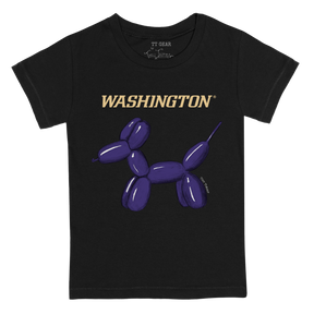 Washington Huskies Balloon Dog Kid's Tee Shirt