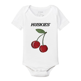 Washington Huskies Cherry Short Sleeve Snapper