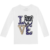 Washington Huskies LOVE Long-Sleeve Tee Shirt