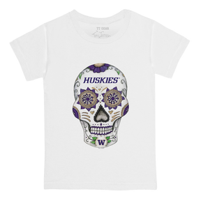 Washington Huskies Sugar Skull Kid's Tee Shirt