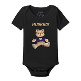Washington Huskies Teddy Short Sleeve Snapper