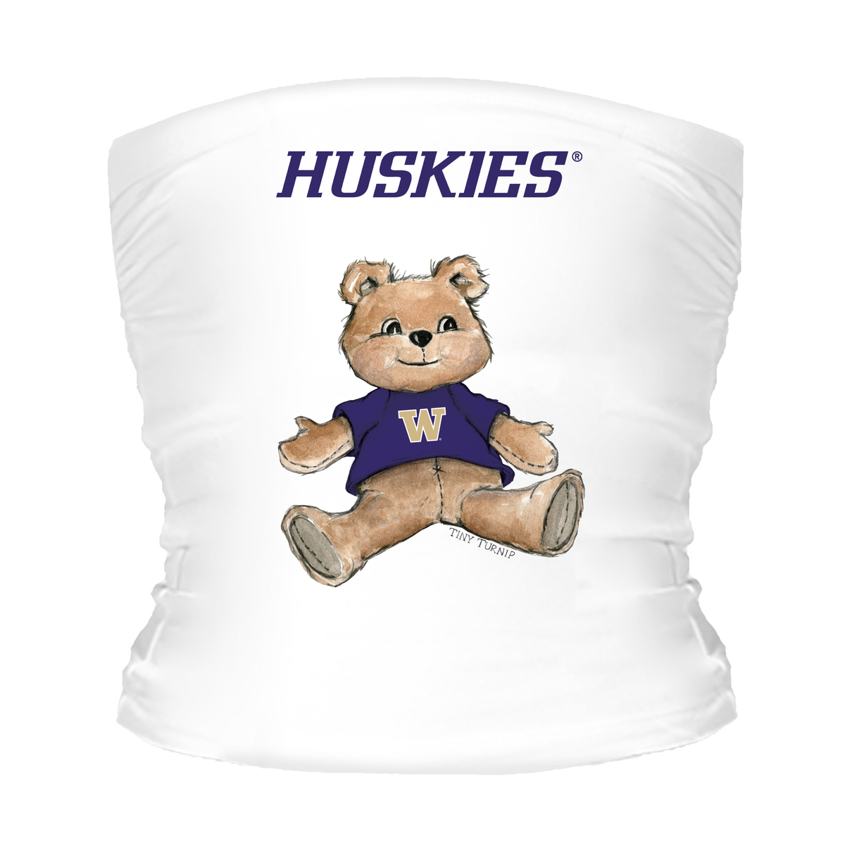 Washington Huskies Teddy Tube Top