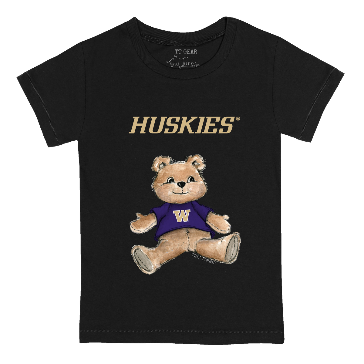Washington Huskies Teddy Kid's Tee Shirt