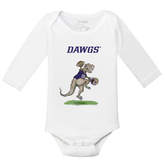 Washington Huskies TT Rex Long-Sleeve Snapper