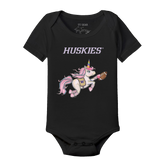 Washington Huskies Unicorn Short Sleeve Snapper