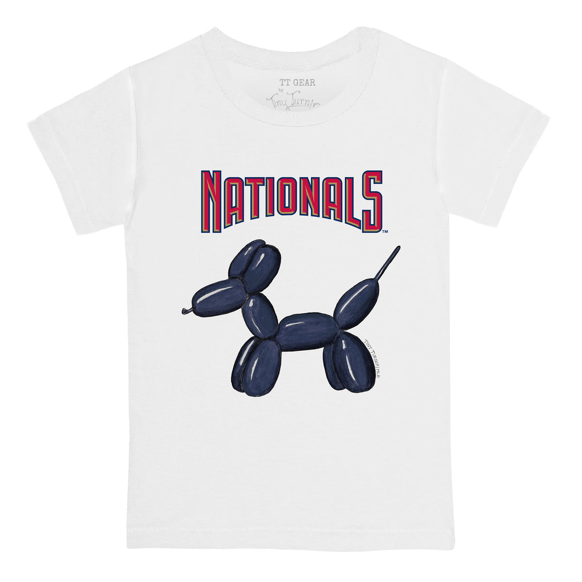 Washington Nationals Balloon Dog Tee Shirt