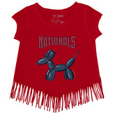 Washington Nationals Balloon Dog Fringe Tee