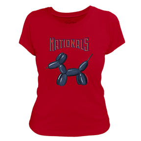 Washington Nationals Balloon Dog Tee Shirt