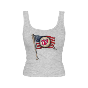 Washington Nationals Baseball Flag Emmy Tank