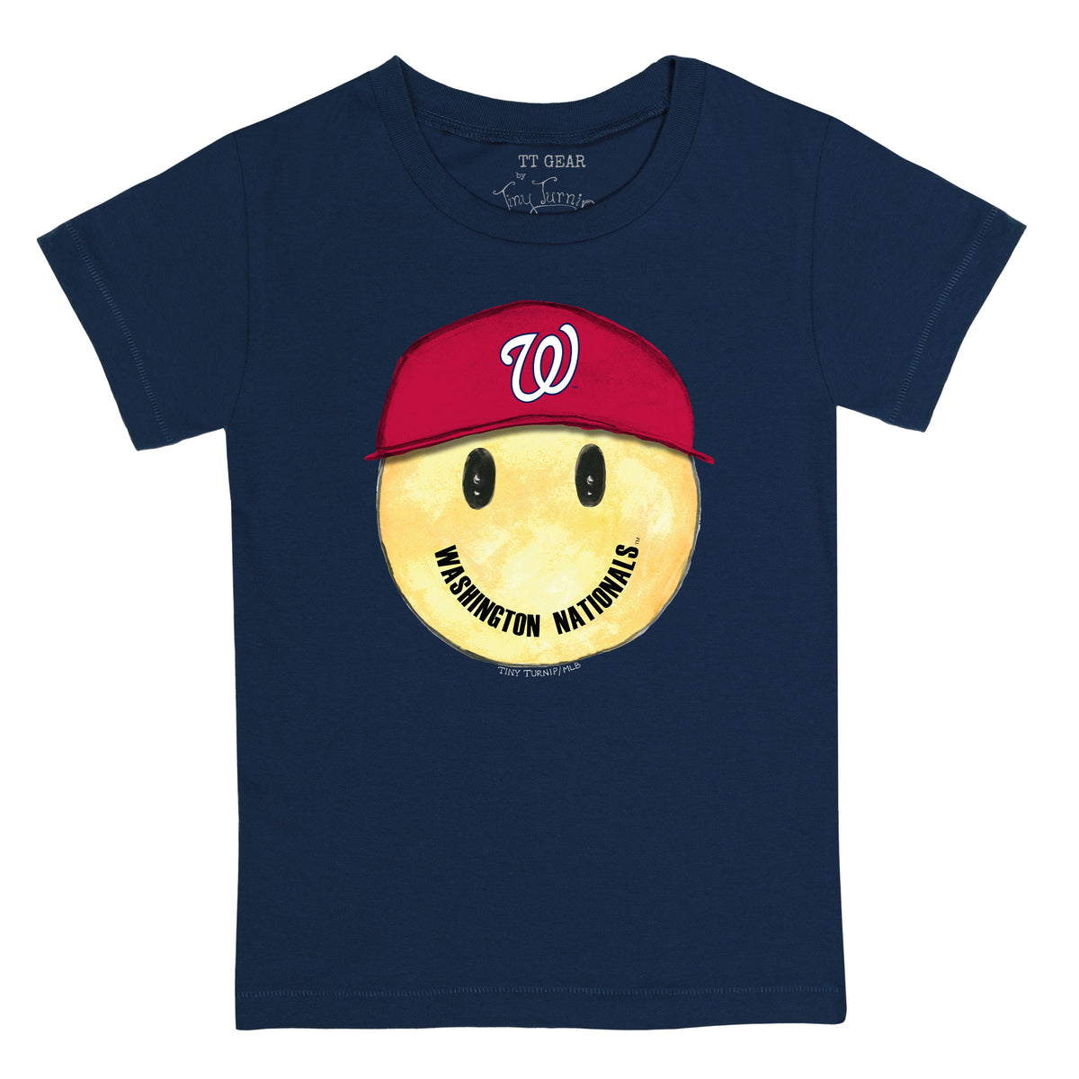 Washington Nationals Smiley Tee Shirt