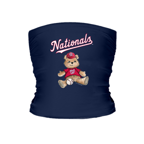 Washington Nationals Teddy Tube Top - Tiny Turnip