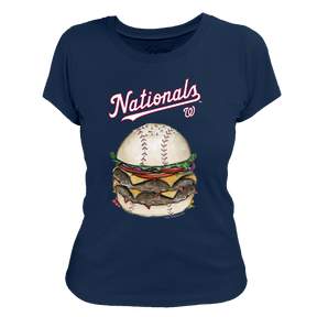 Washington Nationals Burger Tee Shirt