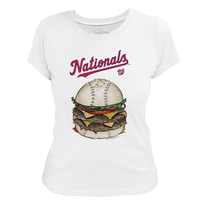 Washington Nationals Burger Tee Shirt