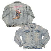 Washington Nationals Cowboy Boot Boyfriend Denim Jacket