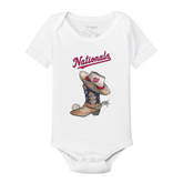 Washington Nationals Cowboy Boot Short Sleeve Snapper