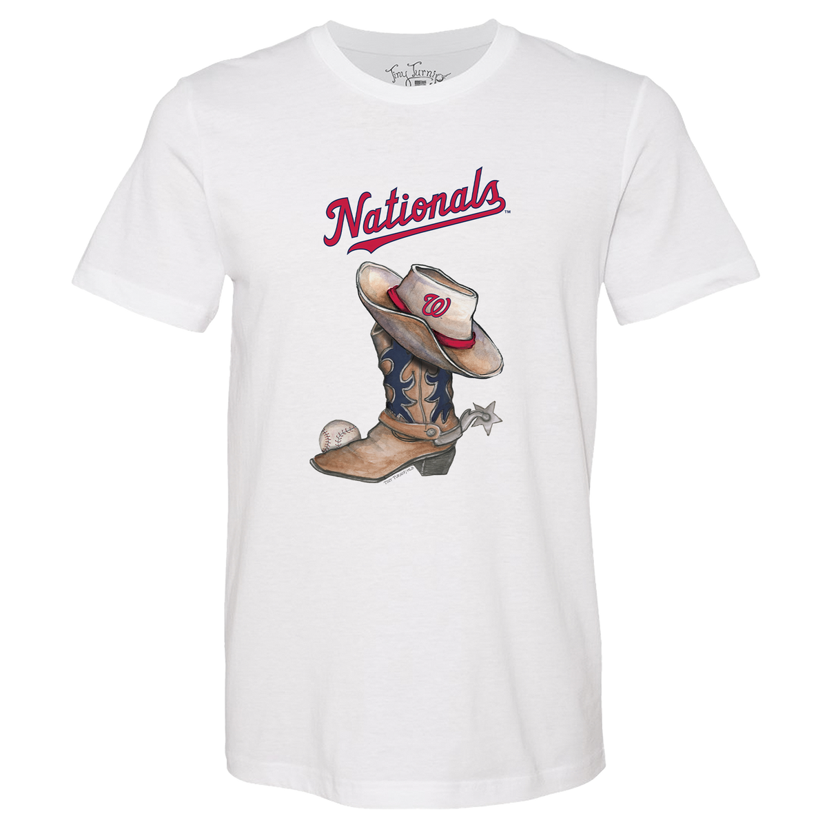 Washington Nationals Cowboy Boot Unisex Tee Shirt